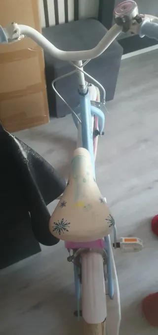 Bicicleta infantil Frozen 16' para niña