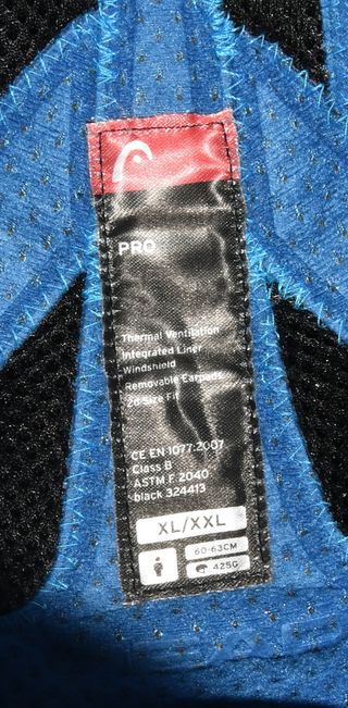 Casco Esquí Head Talla XL/XX