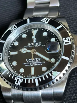 Rolex Submariner Automático Negro
