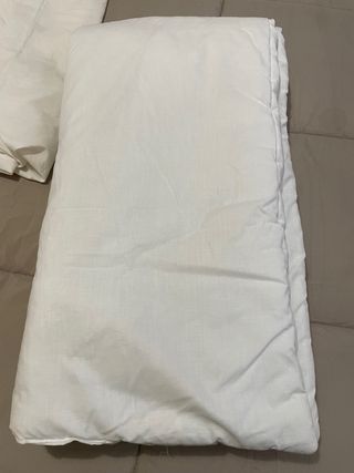 Relleno nórdico cuna + bajeras y funda impermeable