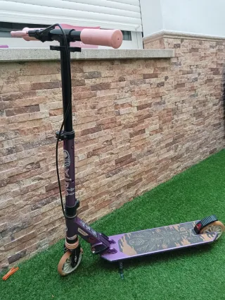 Patinete Oxelo Morado Niña