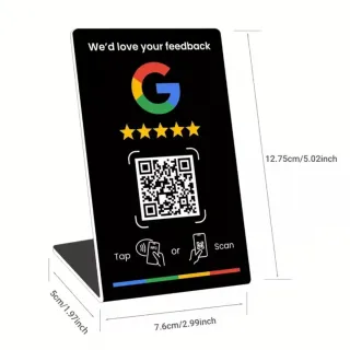 SOPORTE QR PARA DEJAR RESEÑAS PARA NEGOCIOS