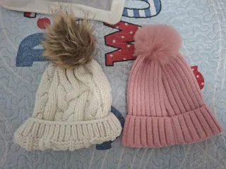 Gorro niña pompón 1-3 años