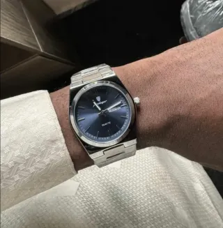 Reloj hombre esfera azul