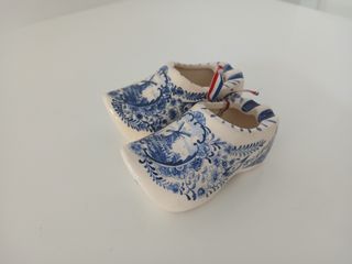 Coppia Zoccoli Ceramica Olanda