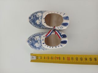 Coppia Zoccoli Ceramica Olanda