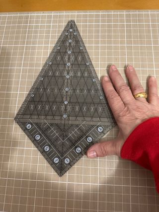 Set 3 Reglas Patchwork Triángulo