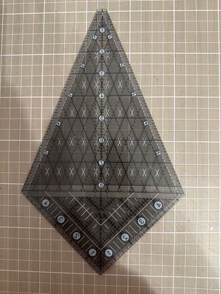 Set 3 Reglas Patchwork Triángulo