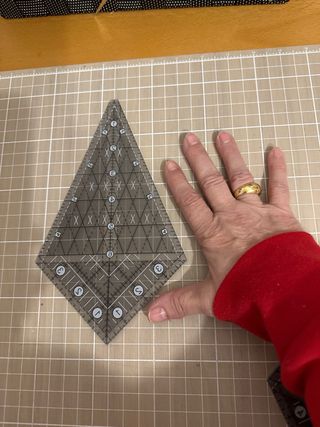 Set 3 Reglas Patchwork Triángulo