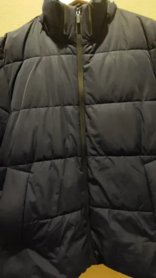 Chaqueta acolchada azul talla L