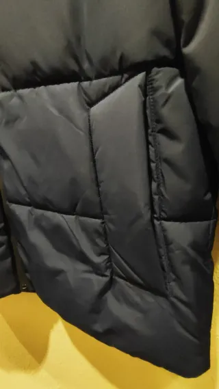 Chaqueta acolchada azul talla L