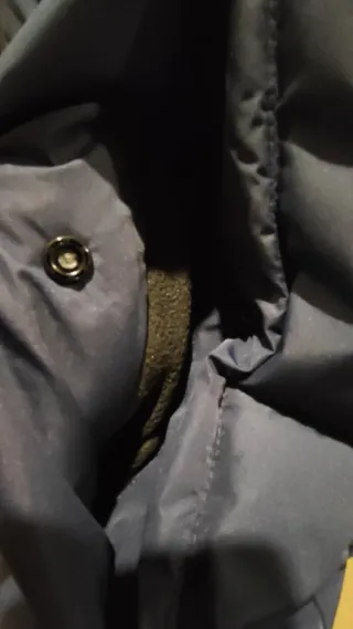 Chaqueta acolchada azul talla L