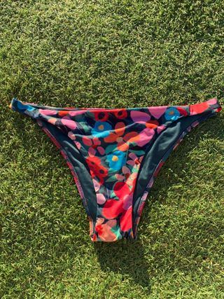 Braguita de bikini floral multicolor