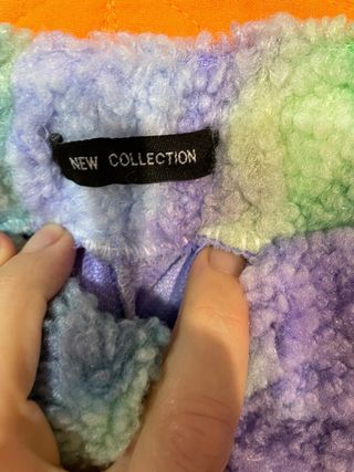 Tuta tie-dye felpata donna