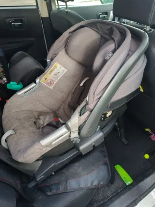 Silla de paseo + cuco + silla coche con base