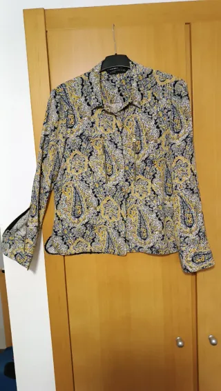 Camisa estampada talla S