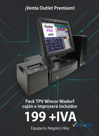 Pack TPV Wincor Nixdorf + Cajón + Impresora