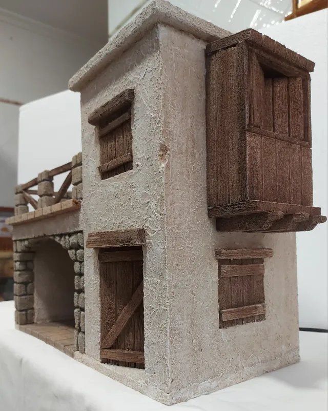 Posada artesanal belenes figuras 12 cm