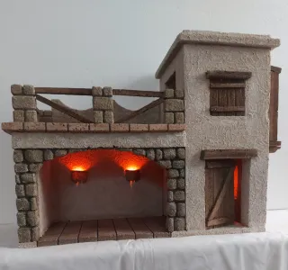 Posada artesanal belenes figuras 12 cm