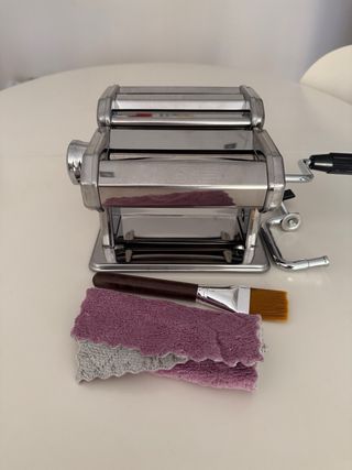 Macchina per Pasta Manuale Yashe, in Acciaio Inox