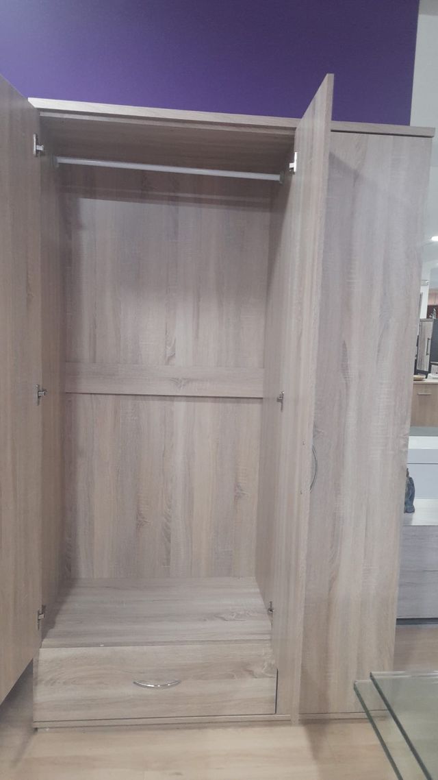 Oferta Precio! #Armario 3 puertas espejo 1 cajón
