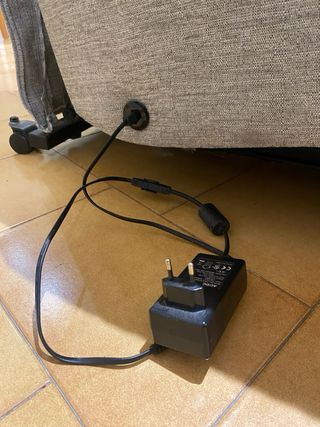 Butaca Eléctrica Reclinable con ayuda. Tela Gris