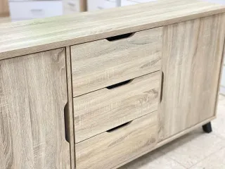 Aparador 2 Puertas 3 cajones Madera