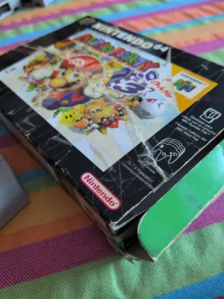 Mario Party N64 Caja + Cartucho PAL