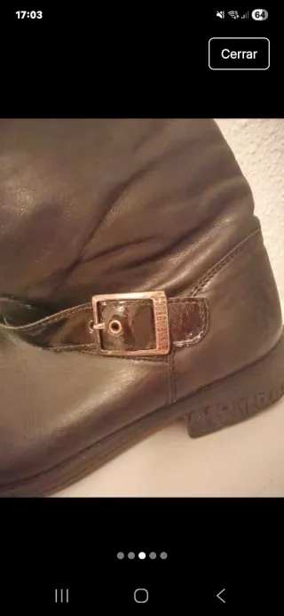 Botas Bikkembergs Piel Talla 35 Negras