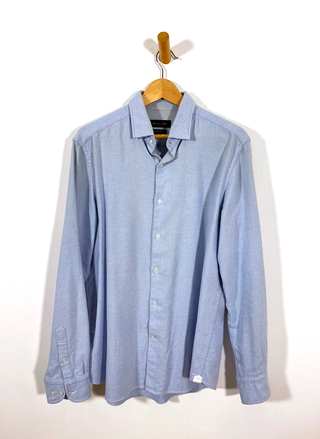 Camisa Massimo Dutti Azul Claro