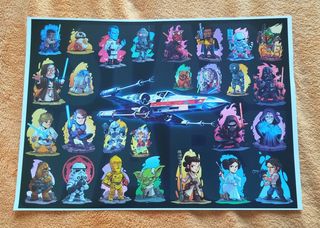 Póster Star Wars 30x42 cm