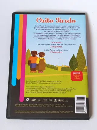 DVDs Infantiles: Babar y Osito Pardo