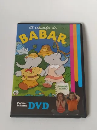 DVDs Infantiles: Babar y Osito Pardo