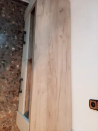 Mueble TV madera claro