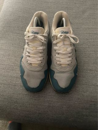 Nike Air Max 1 x Patta Gris/Verde
