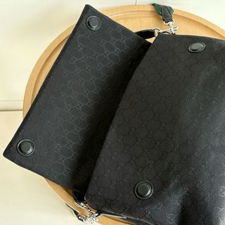 Borsa Gucci in tessuto nero nuova con cartellino