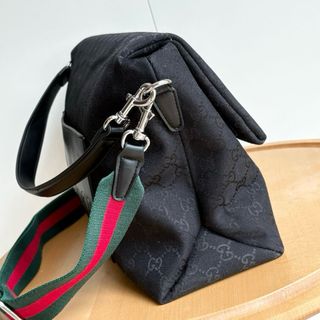 Borsa Gucci in tessuto nero nuova con cartellino