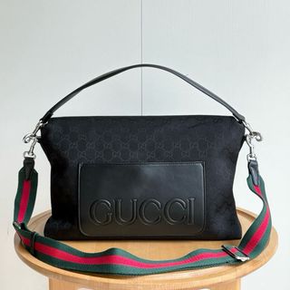 Borsa Gucci in tessuto nero nuova con cartellino