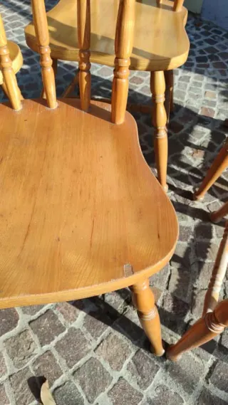 Set 6 Sedie Fratino Legno