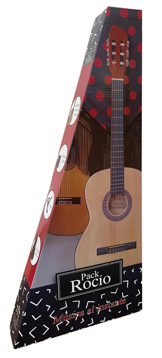Pack Guitarra Clásica Rocio 10