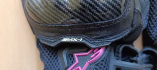 Guantes Alpinestars SMX-1 M Negro/Fucsia