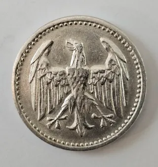 3 Marchi Germania 1924 segno zecca F