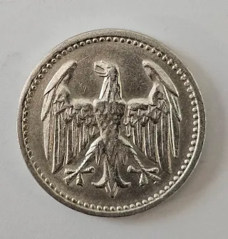 3 Marchi Germania 1924 segno zecca F