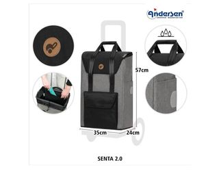 Carro de compra con asiento Andersen