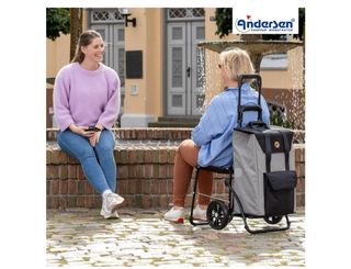 Carro de compra con asiento Andersen