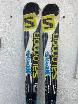 Conjunto Esquís Salomon Rti 80 Adulto