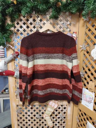 Jersey ONLY rayas marrón