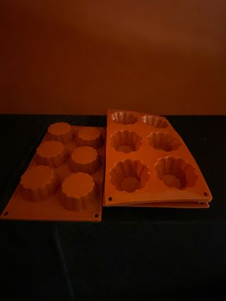 moldes siliconas naranja inimitable juego de 5 .