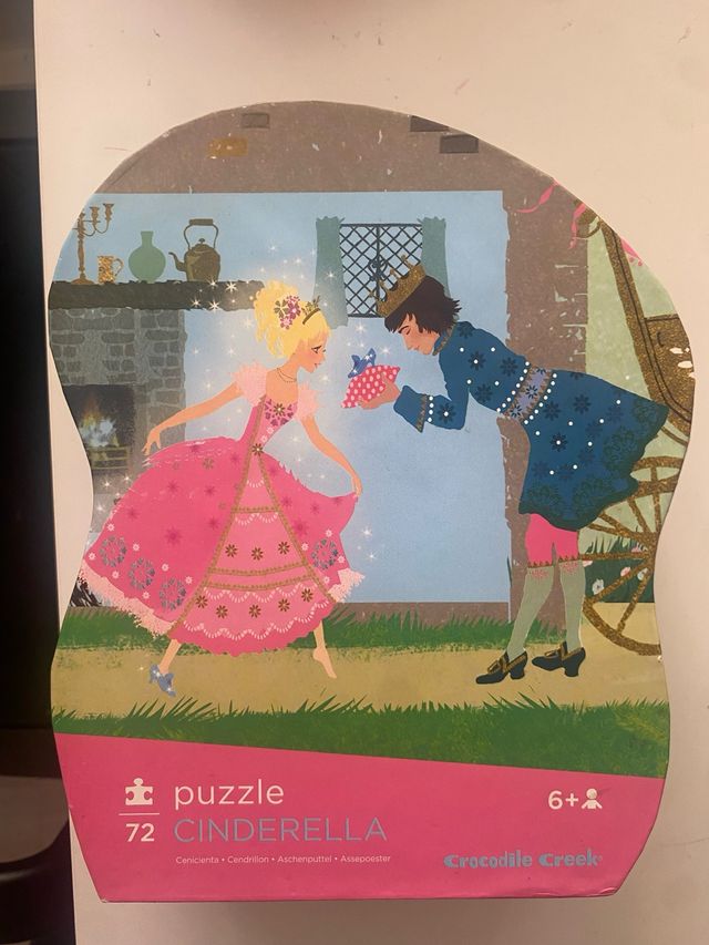 Puzzle Cenicienta 72 piezas Crocodile Creek