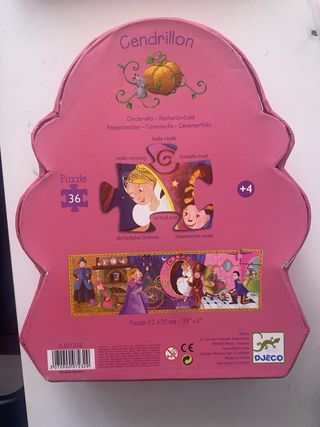 Puzzles Cenicienta 72 piezas Crocodile Creek